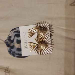 Avarose gold earrings